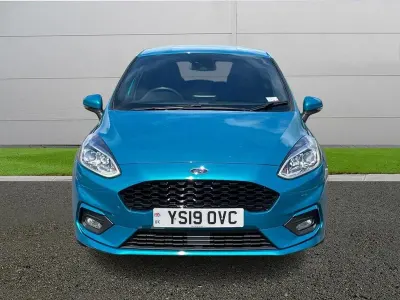 Used Ford Fiesta ST-Line 100 HP (73 kW) 2019 Blue Hatchback