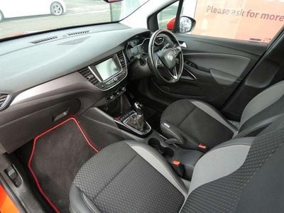 Used Vauxhall Crossland X Elite 80 HP (58 kW) 2018 Red SUV