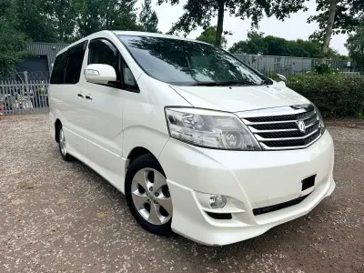 Used Toyota Alphard Edition 159 HP (116 kW) 2007 White MPV