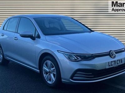 Reflex silver metallic Used 2021 VW Golf VIII Life | £15,236 (Fair price)