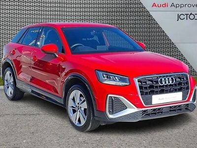 Begagnad Audi Q2 S-Line 147 HK (108 kW) 2021 Röd SUV