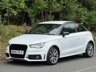 Used Audi A1 S-Line 86 HP (63 kW) 2013 White Hatchback