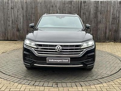Black Used 2018 VW Touareg R-line SUV | £26,999