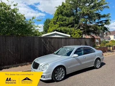 Used Mercedes E350 2009 Silver Sedan
