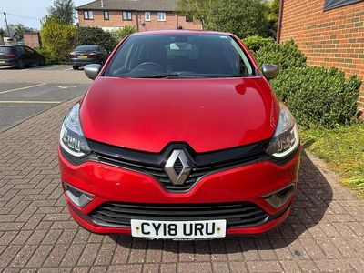 Used Renault Clio IV GT-Line 90 HP (66 kW) 2018 Red Hatchback