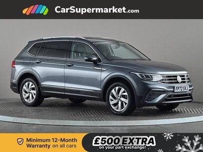Grey Used 2022 VW Tiguan Allspace Life SUV | £21,197 (Fair price)