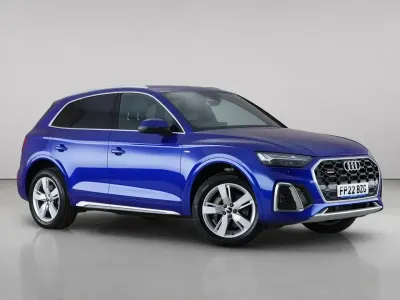 Used Audi Q5 S-Line 2022 Blue SUV