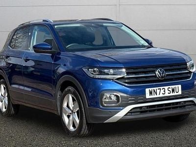 Usado VW T-Cross SEL 150 HP (110 kW) 2023 Azul SUV