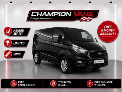 Used Ford Transit Custom Limited 2018 Black