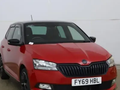 Used Skoda Fabia Monte Carlo 95 HP (69 kW) 2019 Red Hatchback