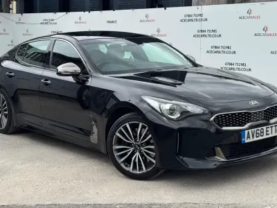 Used Kia Stinger GT-Line 244 HP (179 kW) 2018 Black Hatchback