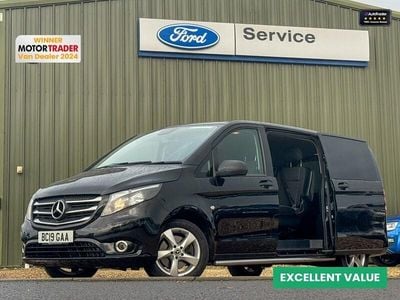 Black Used 2019 Mercedes Vito Van | £22,994 (A bit pricey)