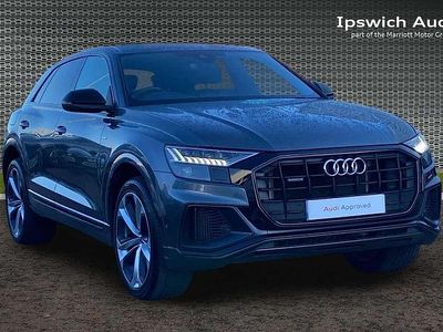 Grey Used 2022 Audi Q8 Black Edition SUV | £40,517 (Fair price)