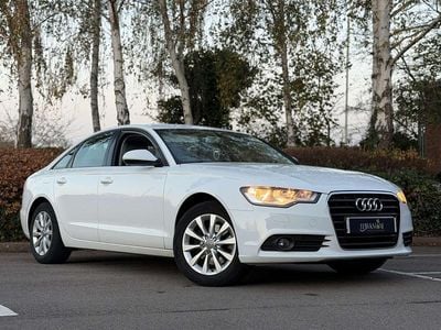 White Used 2014 Audi A6 Advanced Sedan | £7,995 (Fair price)