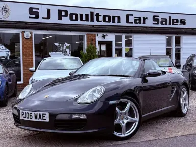 Used Porsche Boxster 240 HP (176 kW) 2006 Grey Cabriolet