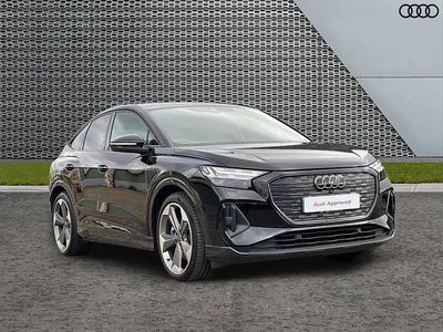 Used Audi Q4 Sportback e-tron Black Edition 150 kW (204 HP) 2023 Black SUV