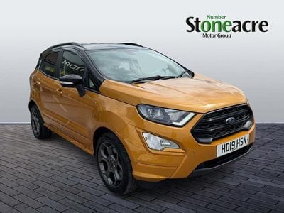 Used Ford Ecosport ST-Line 125 HP (91 kW) 2019 Yellow SUV