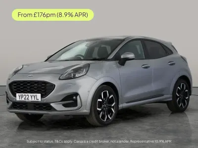 Używany Ford Puma ST-Line X 2022 Srebrny SUV