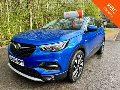 Used Vauxhall Grandland X Elite 130 HP (95 kW) 2019 Blue SUV