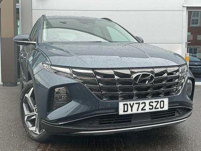 Teal blue Used 2023 Hyundai Tucson Premium SUV | £22,490 (Fair price)