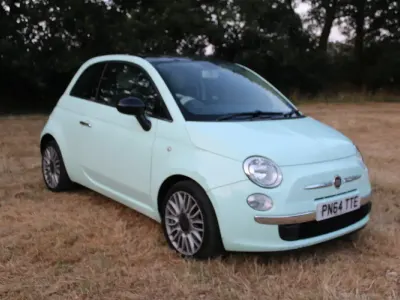 Used Fiat 500 69 HP (50 kW) 2014 Green Hatchback