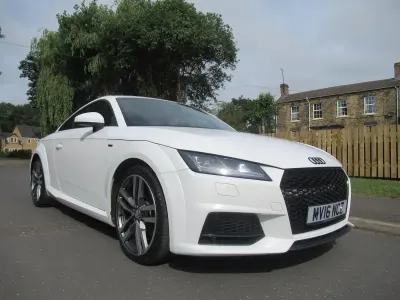 Used Audi TT S-Line 230 HP (169 kW) 2016 White Coupe