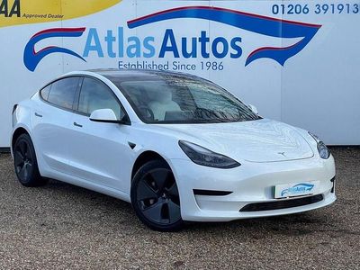 Used Tesla Model 3 Standard Range Plus 177 kW (241 HP) 2021 White Sedan