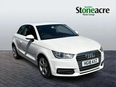 Używany Audi A1 Sport 125 KM (91 kW) 2018 Biały Hatchback