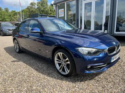 Used BMW 330e Sport Line 2016 Blue Sedan