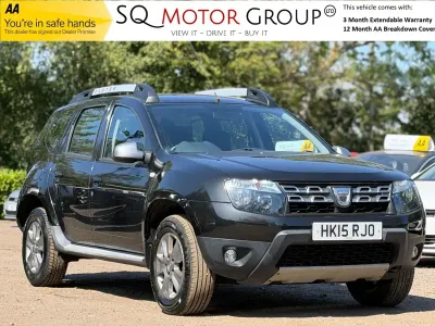 Used Dacia Duster Lauréate 110 HP (80 kW) 2015 Black SUV