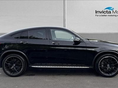 Used Mercedes GLC63 AMG Premium 476 HP (350 kW) 2019 Obsidian black metallic Coupe