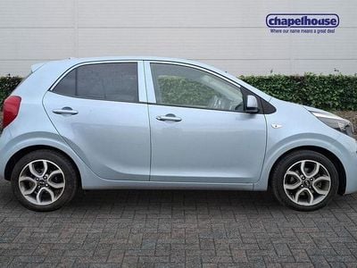 Used Kia Picanto 2019 Blue Hatchback