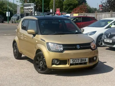 Used Suzuki Ignis SZ3 90 HP (66 kW) 2017 Gold/black SUV