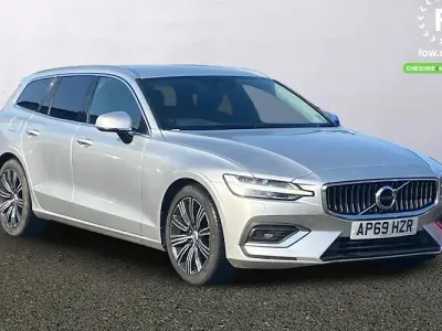Used Volvo V60 Inscription 254 HP (186 kW) 2020 Silver Estate
