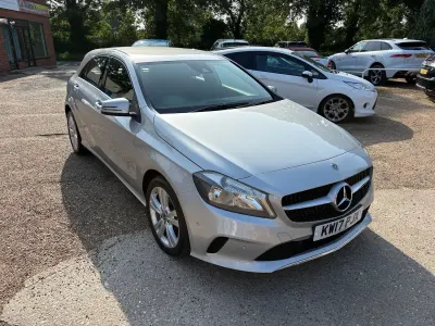 Used Mercedes A180 Executive 109 HP (80 kW) 2017 Silver Hatchback