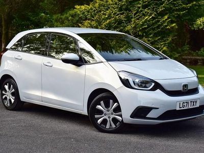 White Used 2021 Honda Jazz Hybrid Hatchback | £14,000 (Fair price)