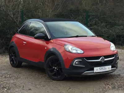 Used Vauxhall Adam Rocks 2015 Red Hatchback