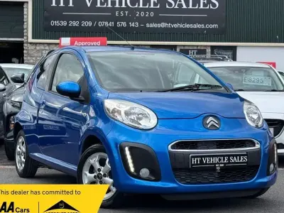 Used Citroën C1 VTR Sport 68 HP (50 kW) 2013 Blue Hatchback