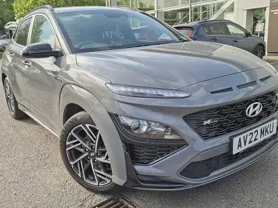 Second-hand Hyundai Kona N Line 120 CP (88 kW) 2022 Gri SUV