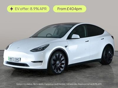 Used Tesla Model Y Performance 392 kW (534 HP) 2022 White SUV