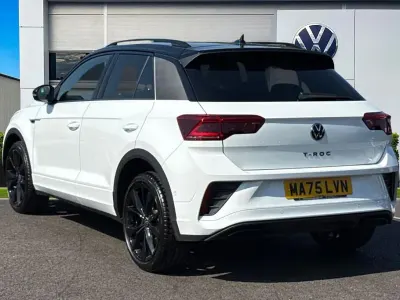Used VW T-Roc Cabriolet Black Edition 147 HP (108 kW) 2025 White SUV