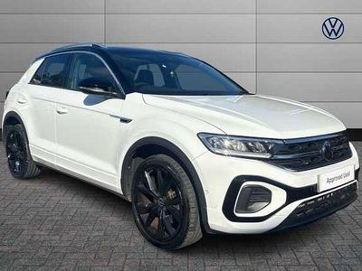 White Used 2022 VW T-Roc R-line SUV | £24,639 (Fair price)