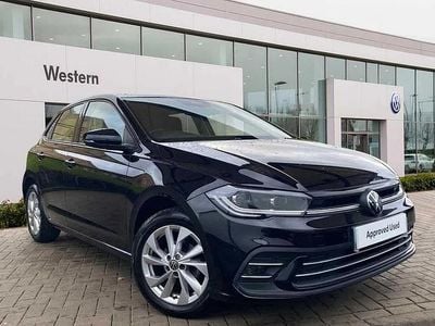 Used VW Polo Style 95 HP (69 kW) 2024 Black Hatchback