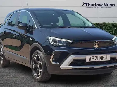 Used Vauxhall Crossland Edition 131 HP (96 kW) 2021 Black SUV