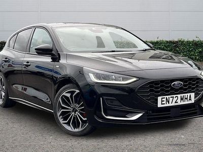 Used Ford Focus ST-Line 125 HP (91 kW) 2022 Black Hatchback
