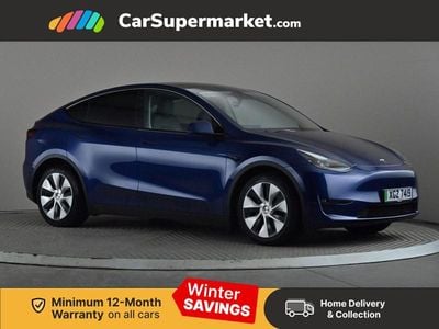 Blue Used 2022 Tesla Model Y Long Range AWD SUV | £25,497 (Fair price)