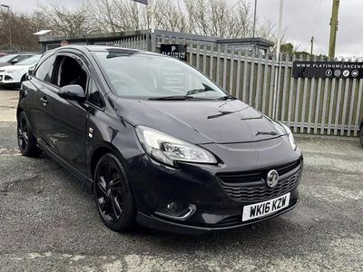 Used Vauxhall Corsa Edition 100 HP (73 kW) 2016 Black Hatchback
