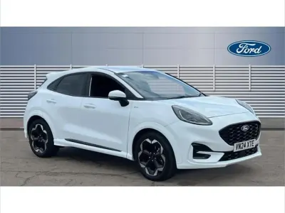 Used Ford Puma ST-Line X 123 HP (90 kW) 2024 White SUV
