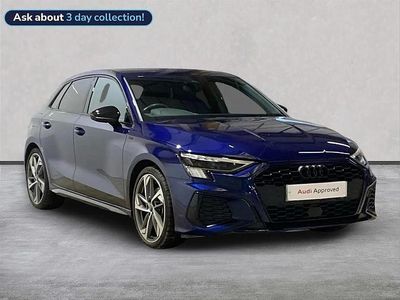 Used Audi A3 Comfort 150 HP (110 kW) 2023 Blue Sedan