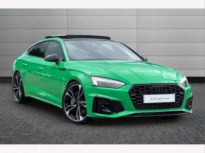Used Audi A5 Black Edition 265 HP (194 kW) 2024 Green Hatchback